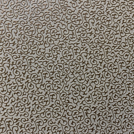 Кожаная панель DECO № 107 Лоза белый+медь 2800х1000х10 мм