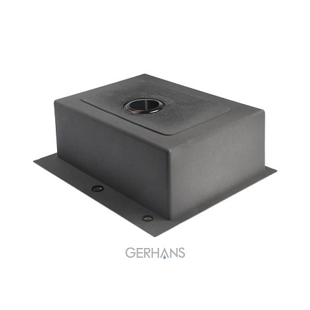 Мойка из нерж.стали Gerhans K36050B 600*500*220 мм Графит