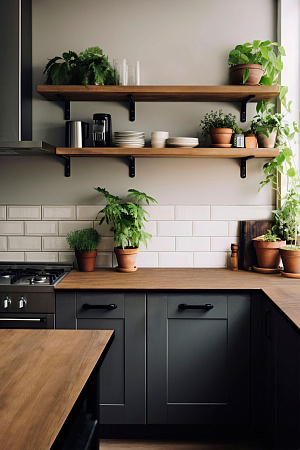 HPL Компакт плита Кедр 6211/RP Дуб Марбург (Радиальные Полосы) 3050 х 1220 х 12 мм. черная основа