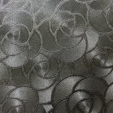 Кожаная панель DECO № 162 Розы серебро 2800х940х10 мм Кожаная панель DECO № 162 Розы серебро 2800х940х10 мм