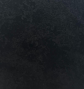 Компакт плита Чёрный 1015 (структура Стоун) 4200 х 650 х 12 мм. черная основа