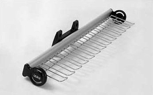 ULIKE Вешалка выдвижная  для галстуков 140x508x87 mm, 938.035 Алюминий ULIKE Вешалка выдвижная  для галстуков 140x508x87 mm, 938.035 Алюминий