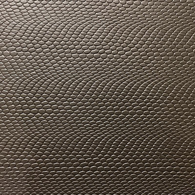 Кожаная панель DECO № 373 Кобра кофе с молоком/перл. 2800х1000х10 мм