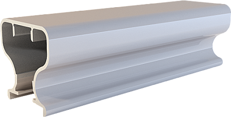 Профиль вертик.AGAT( 2750 мм) алюм. Кашемир глян