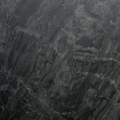 Компакт плита Марцена темная 3085 (структура Стоун) 4200 х 650 х 4 мм. черная основа